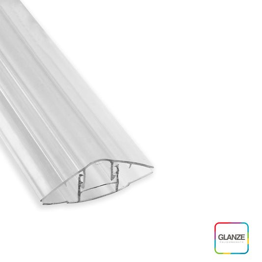 CONECTOR BASE TAPA TRANSPARENTE PARA POLICARBONATO